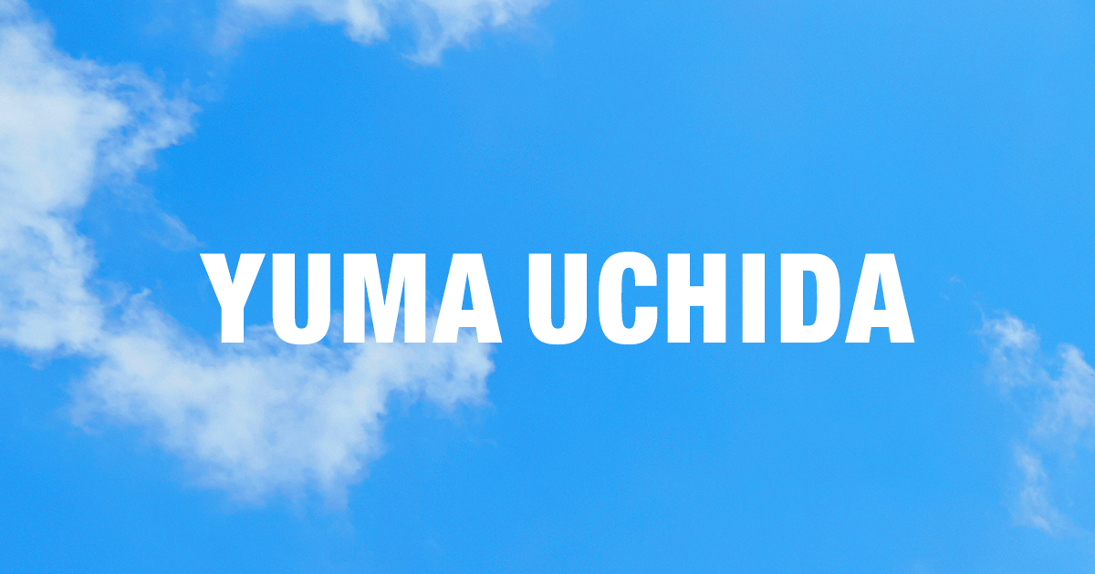 Information 内田雄馬 公式サイト Yuma Uchida Official Web Site